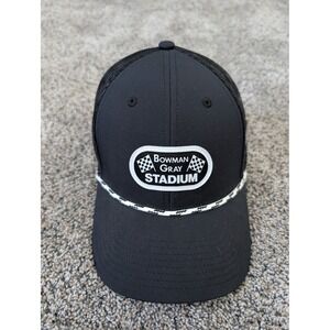 NASCAR 2025 Clash at Bowman Gray Stadium Black Rope Trucker Hat Snapback Cap